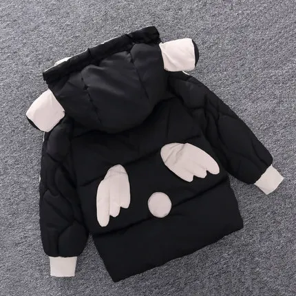 

Cartoon Hooded Winter Children Clothing Thick White Down Jackets Warm Kids Winter Down Jacket Girls Kids Winter Parka Down Coat