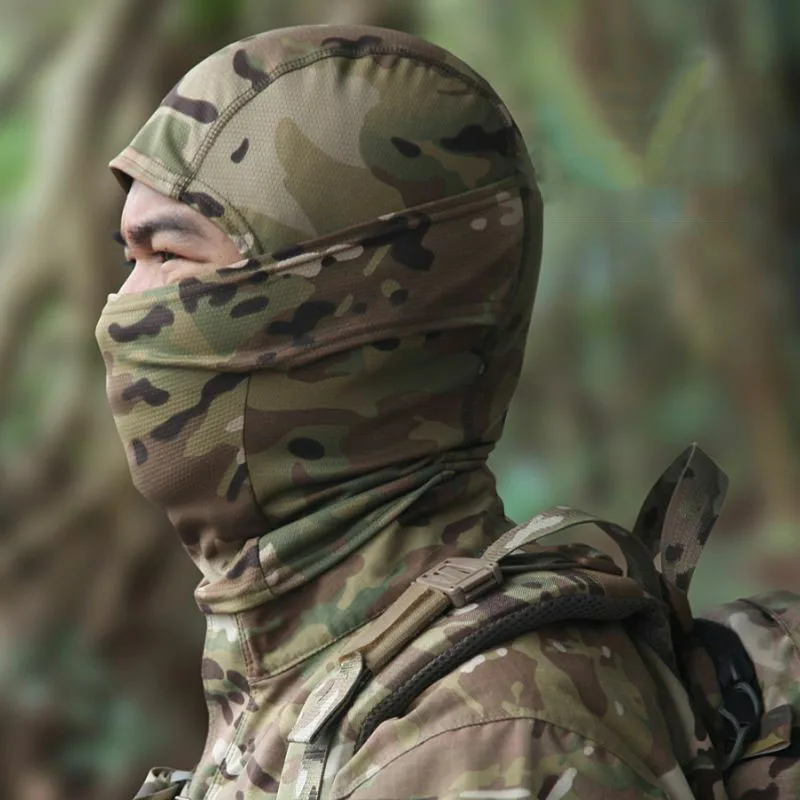 Шарф в стиле милитари тактическая Балаклава камуфляж страйкбол охотничьи для