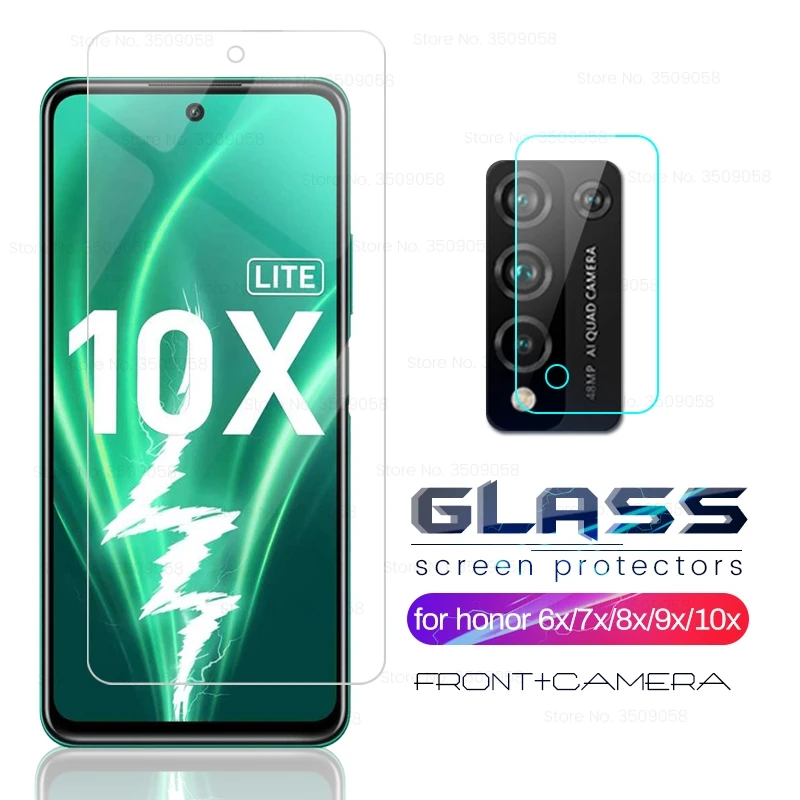 

Пленка из закаленного стекла для экрана телефона honor 9x premium 10x liсветильник 8x glas xonor honer honar 9xlite 10xlite, защита для камеры