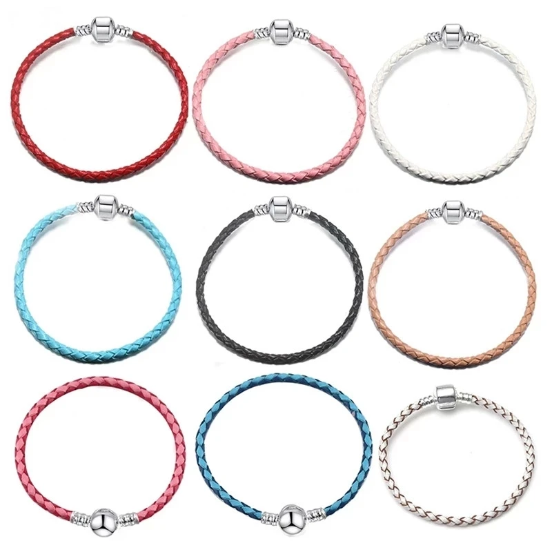 

2021 Gift Jewelry For Woman Charms Beadeds Bracelet Fit Pandora DIY 925 Sterling Silver Ladies Original Jewellry Beads Bracelets