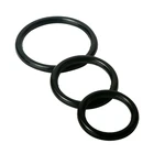 Кольца для мужчин, 3 шт.компл., многоразовый кран, супер эластичные кольца для удлинения пениса Задержка эякуляции, интимные изделия для взрослых