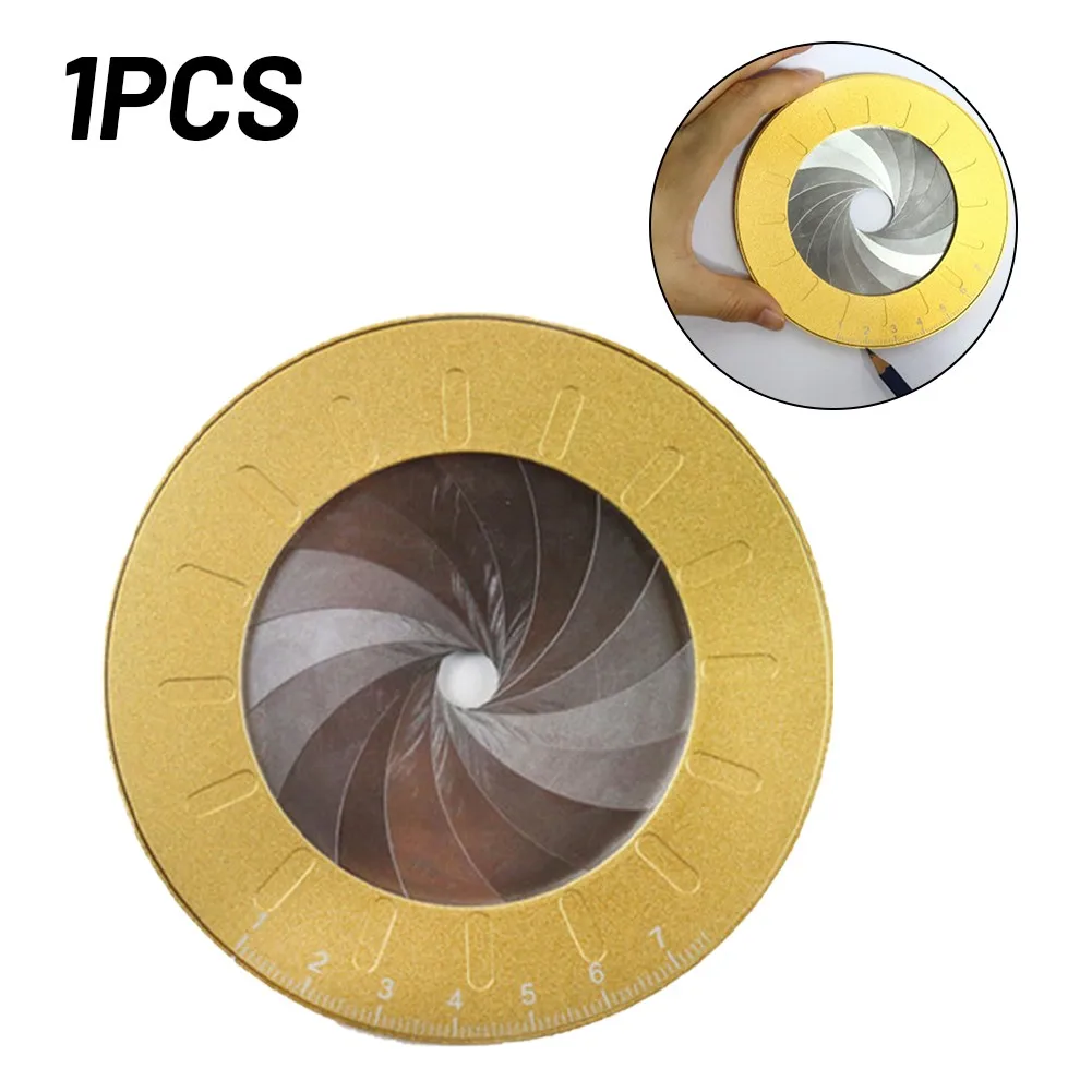

Circular Adjustable Measuring 304 Stainless Steel Circle Drawing Ruler Durable And Practical Drawing Ruler