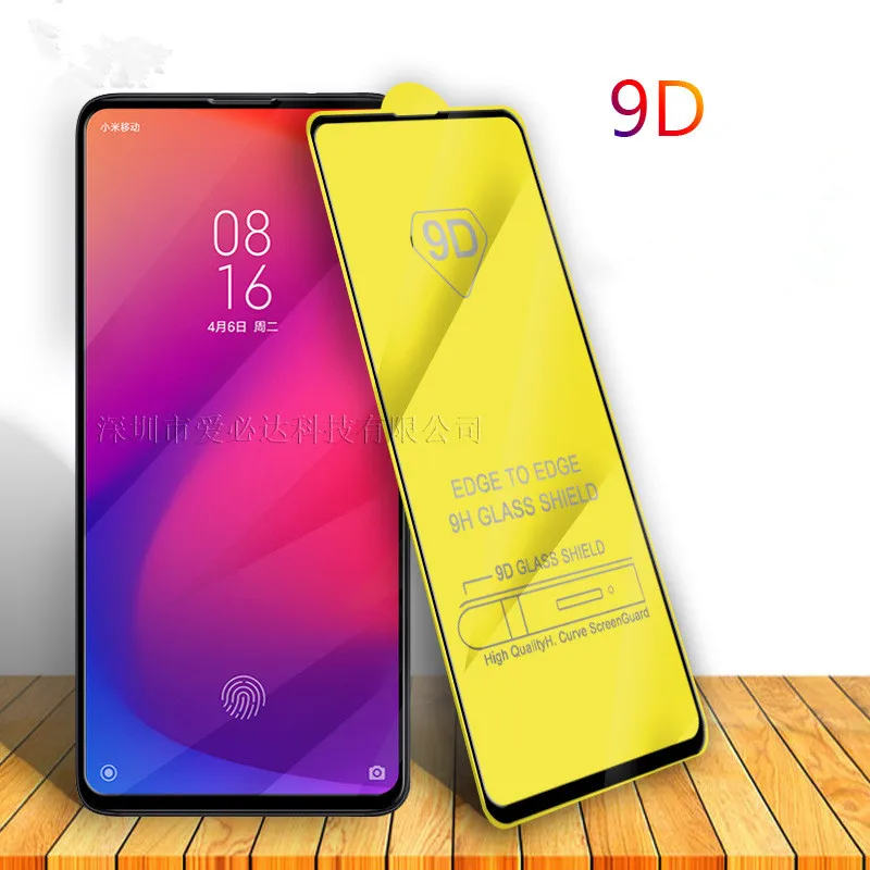 9D полностью изогнутая Защитная пленка для мобильного телефона Xiaomi MIX2 MIX2S MIX3 redmi 7 7A