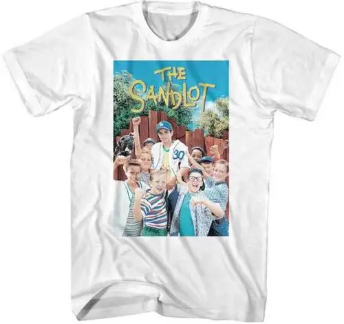Фильм Sandlot tv футболка для взрослых DVD постер фильма| |