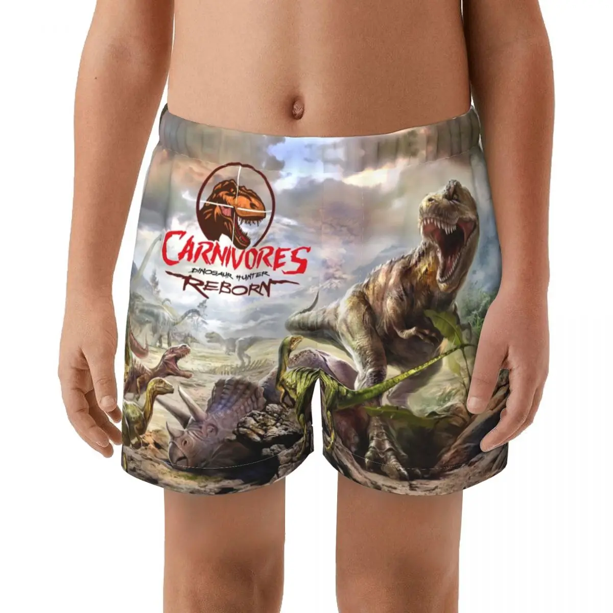 

Dinosaur Multi Prints boy Elastic Swimming Trunk Swimwear Beach Swim Sport Short Surfing Summer Swimsui Shorts Bathing Suit