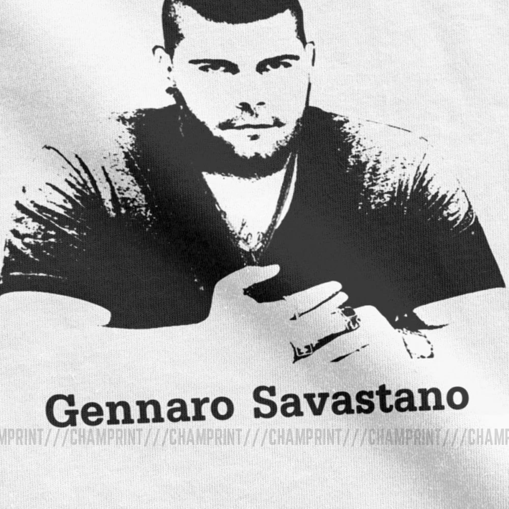 Мужская футболка Gomorrah Genny Gennaro Savastano забавные хлопковые футболки с коротким