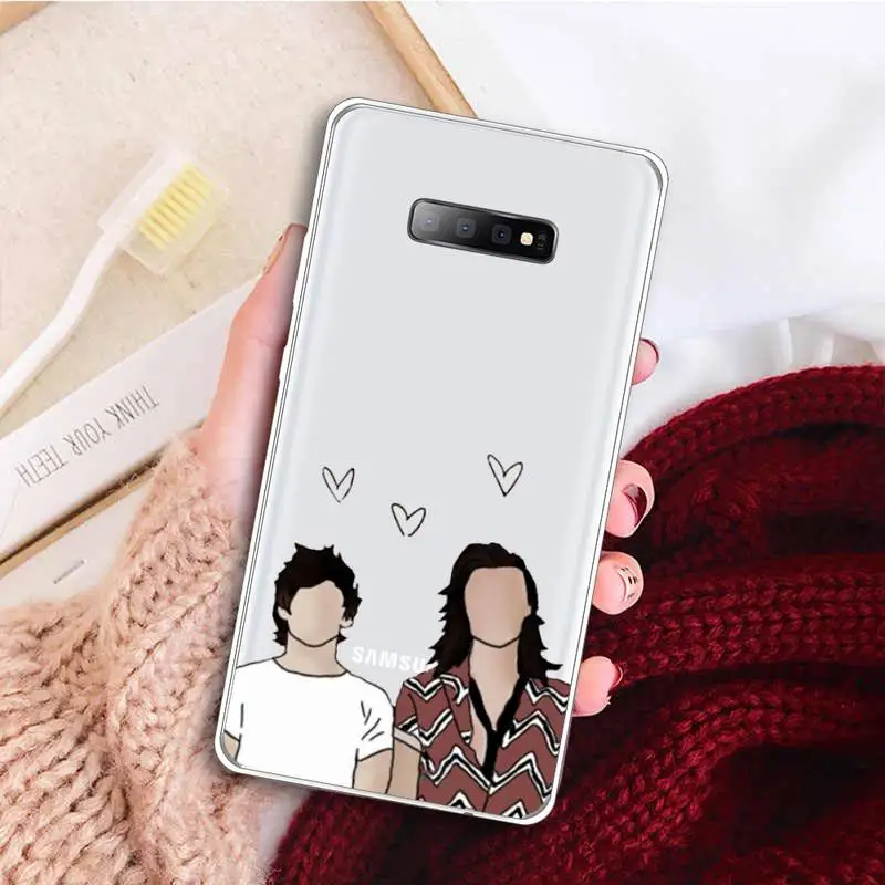 

One Direction Louis Tomlinson Always You Clear Phone Case Transparent For Samsung Galaxy A71 A21s S8 S9 S10 plus note 20 ultra
