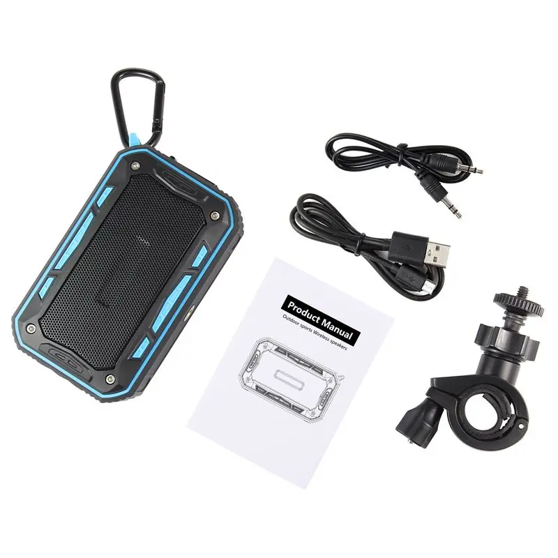 Bluetooth колонка с креплением на велосипед класс защиты IP67|Портативные колонки| |