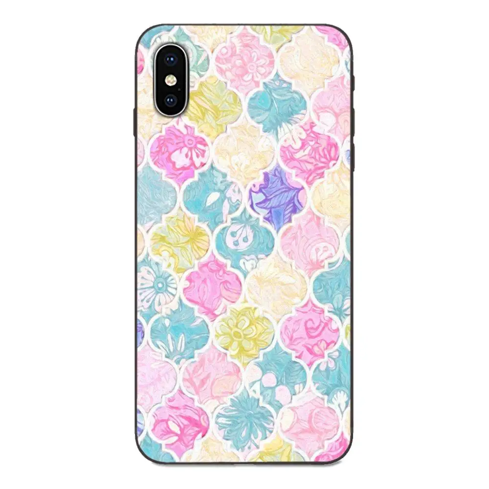 Радужная Пастельная Акварельная Марокканская для Huawei nova 2 2S 3i 4 4e 5i Y3 Y5 II Y6 Y7 Y9 Lite Plus