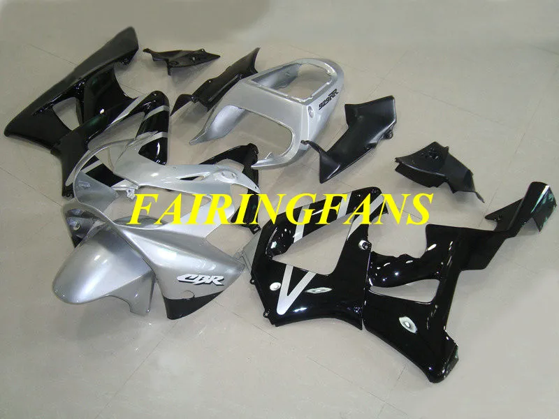 Набор обтекателей для HONDA CBR900RR 929 00 01 CBR 900 RR 900RR CBR900 2000 2001 Silver Обтекатели кузова +