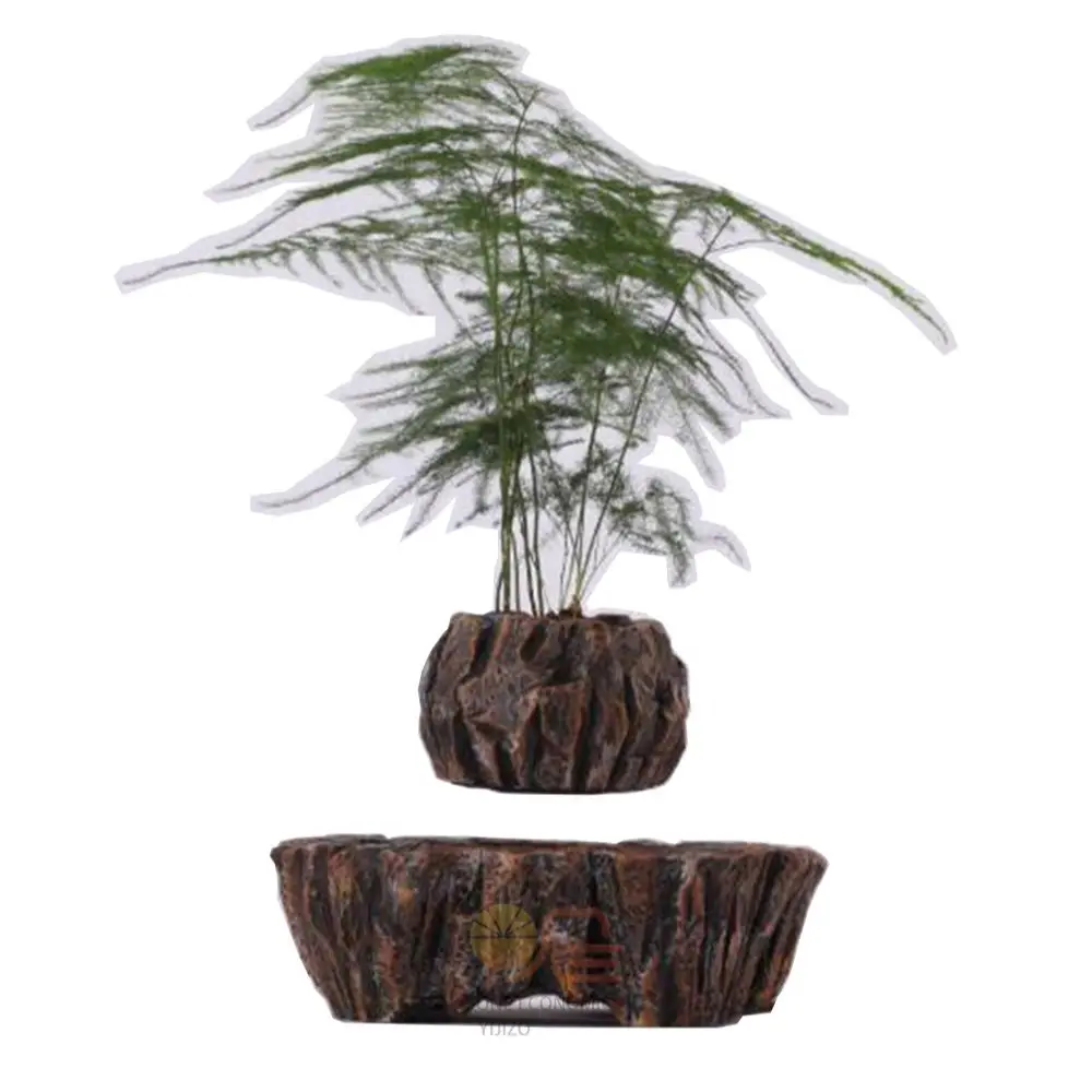 Украшение для офиса дома стола цветочный горшок магнитный левитационный