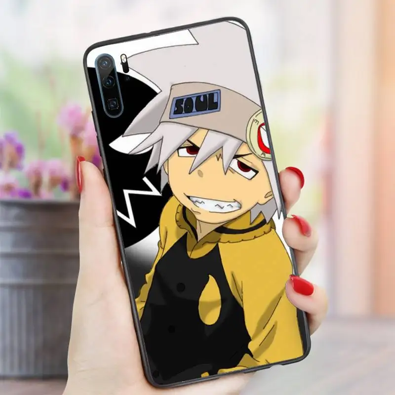 

Japan anime Soul Eater Phone Case For Huawei honor Mate P 10 20 30 40 i 9 8 pro x Lite smart 2019 nova 5t