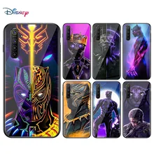 Black Panther Marvel Avengers Super Hero For OPPO A93 A92 A73 A53S A52 A32 A31 A12E A1K Find X2 X3 Pro Lite Neo Black Phone Case