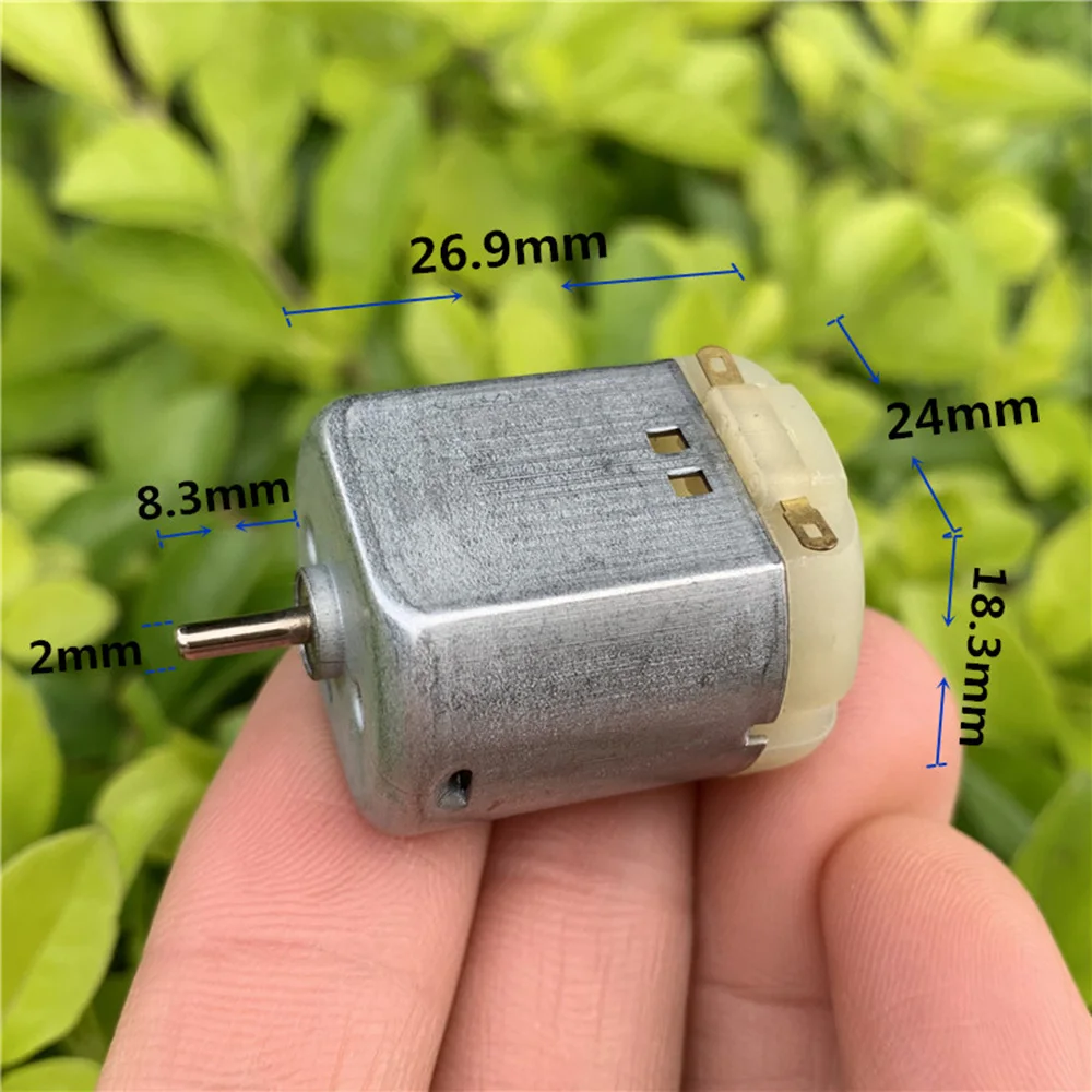 Высокоскоростной мощный магнитный двигатель с угольной щеткой 3 в 5 В 6 18500 об./мин.