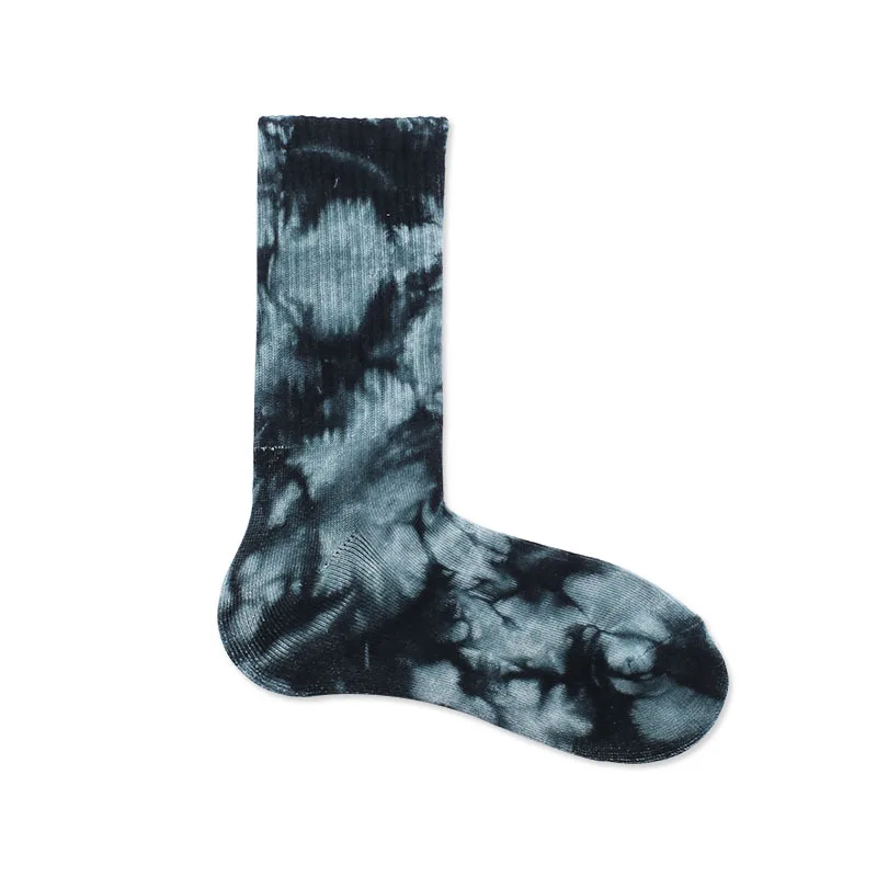 Индивидуальные мраморные полосатые хлопковые носки хараюку крутые для