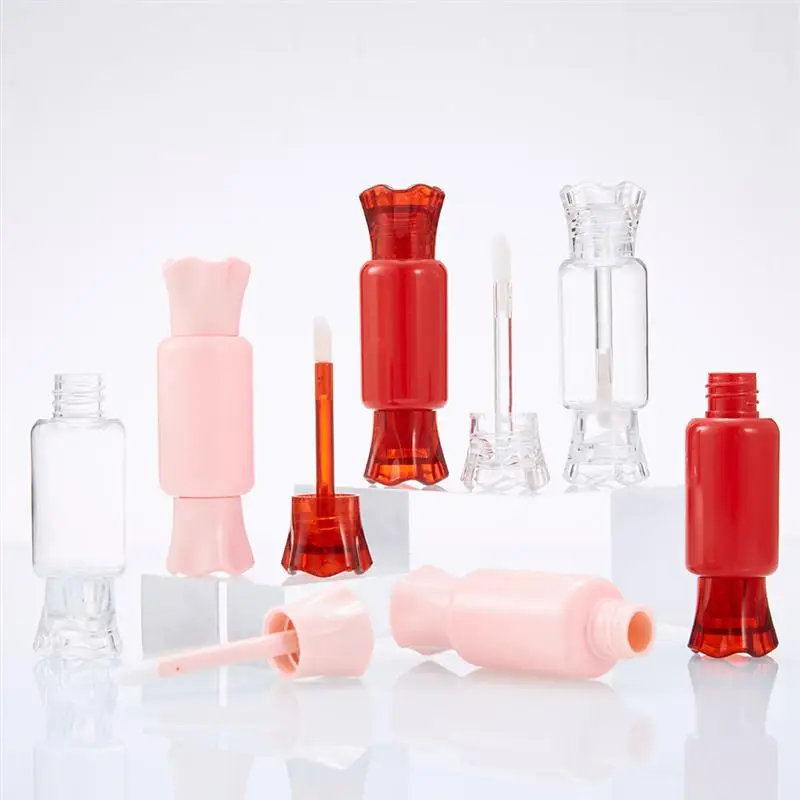 

10PCS DIY Lipstick Lip Gloss Tube Empty Lipstick Tube Compact DIY Lip Gloss Bottle Candy Lip Gloss Bottle for Women(Mixed Color)