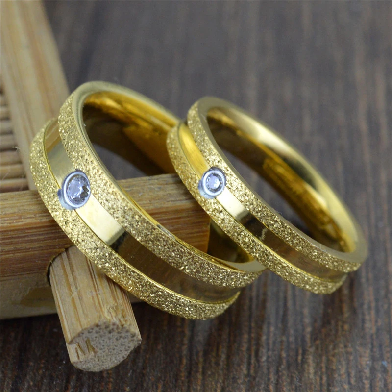 

Luxury Design Multi Layer Matte Knuckle Ring for Women Girls Vintage Jewelry Stainless Steel Finger Rings With Cubic Zirconia
