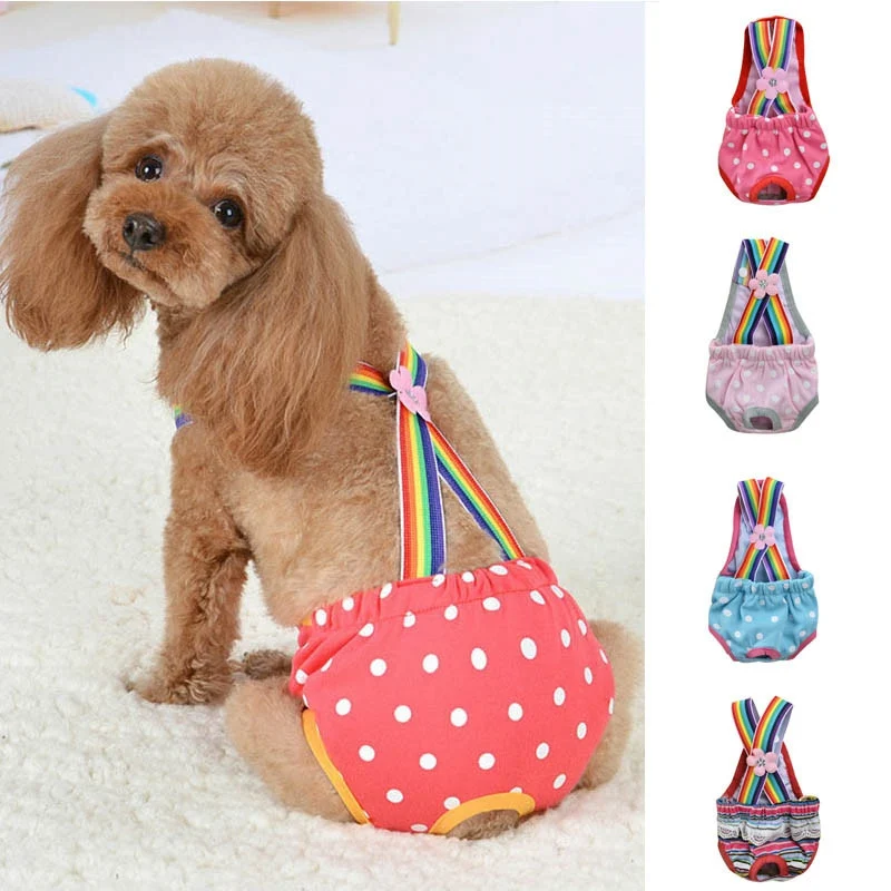 Нижнее белье для собак домашние подгузники трусики собаки физиологические щенка