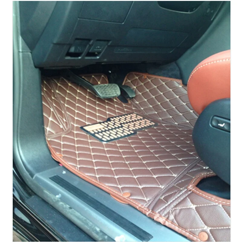 

leather car interior floor mats for lexus lx570 lx 570 2008-2020 2012 2013 2014 2015 2016 2017 2018 2019 2020 carpet