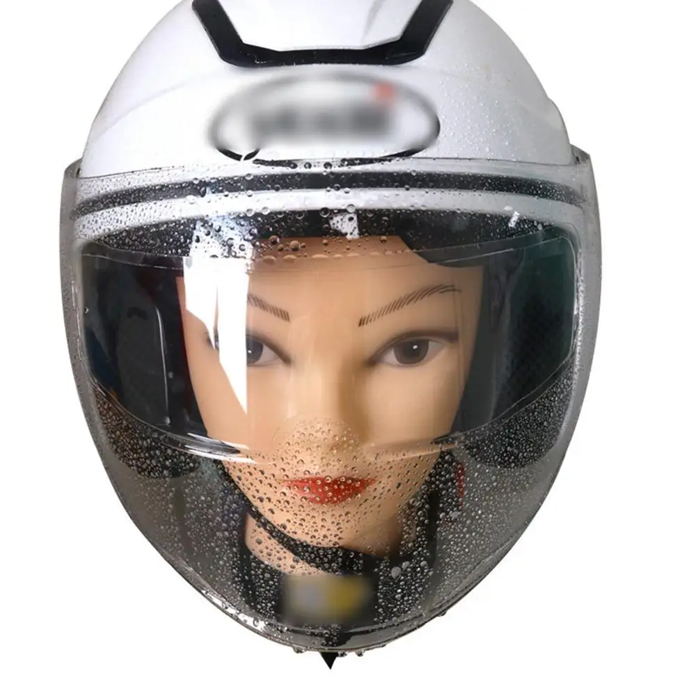 

Прозрачная фотопленка для мотоциклетного шлема с защитой от УФ-лучей и дождя