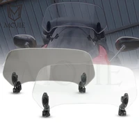 motorcycle windshield extension spoiler windscreen air deflector for yamaha xtz 660 1200 750 super tenere yzf1000r thunderace