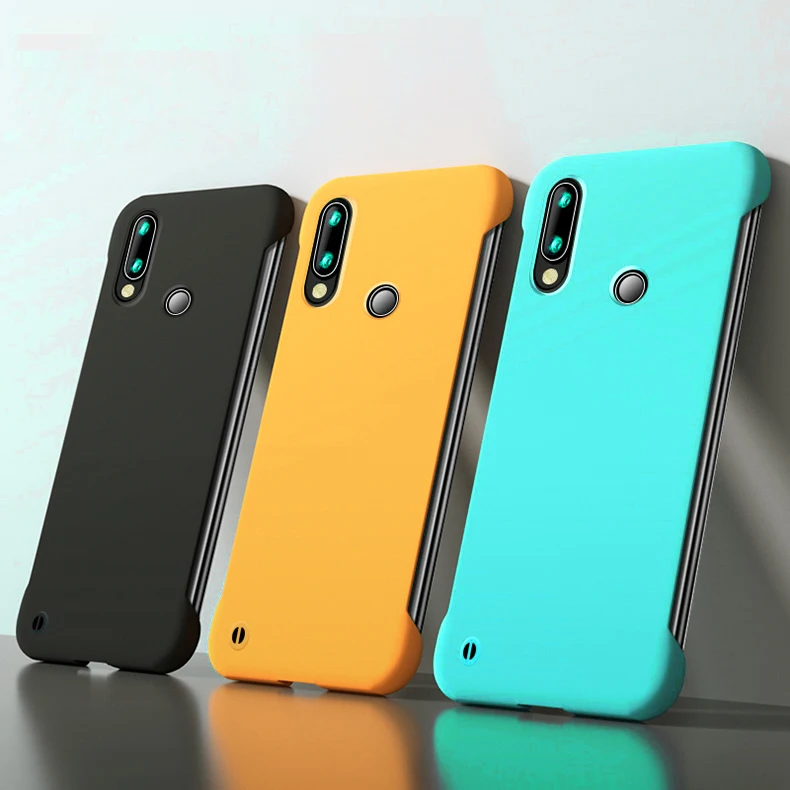 Матовый тонкий жесткий чехол из поликарбоната без рамки для Huawei P30 Lite новое