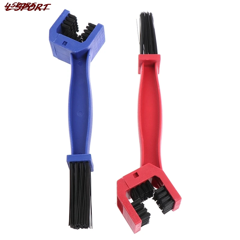 New Motorcycle Chain Cleaner Plastic Bike Bicycle Moto Brush Cycling Clean Chain Cleaner Outdoor Scrubber Tool for Road