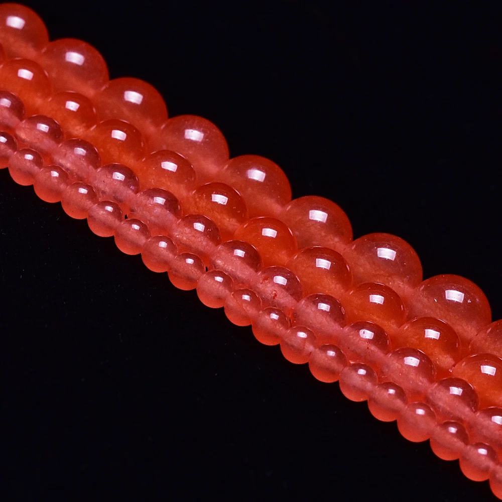 Asingeloo красный кварц натуральный камень бусины агат драгоценный для изготовления