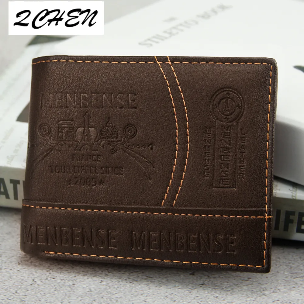 Мужской кошелек легкий мужской короткий с монетницей маленькие кошельки для