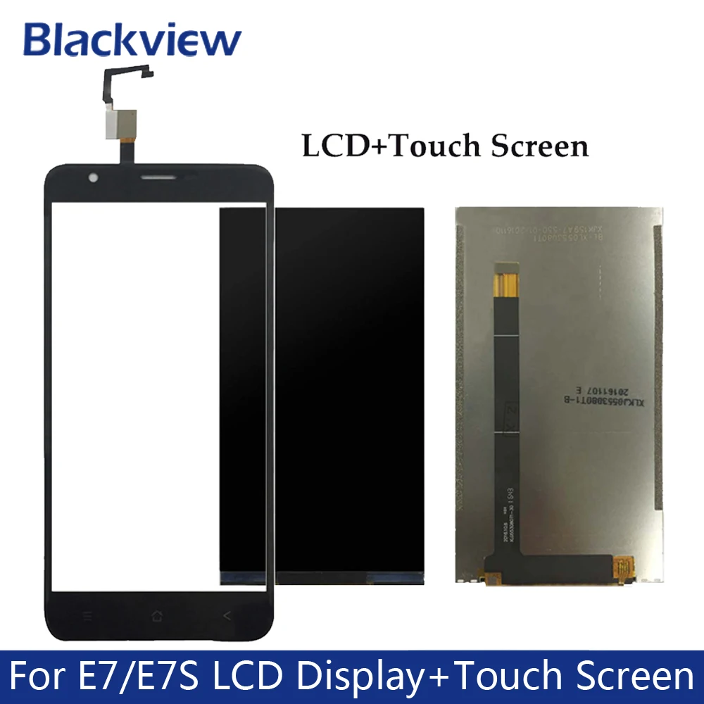 5 &quotдля Blackview E7/E7S ЖК дисплей + сенсорный экран 100% протестированный стеклянная