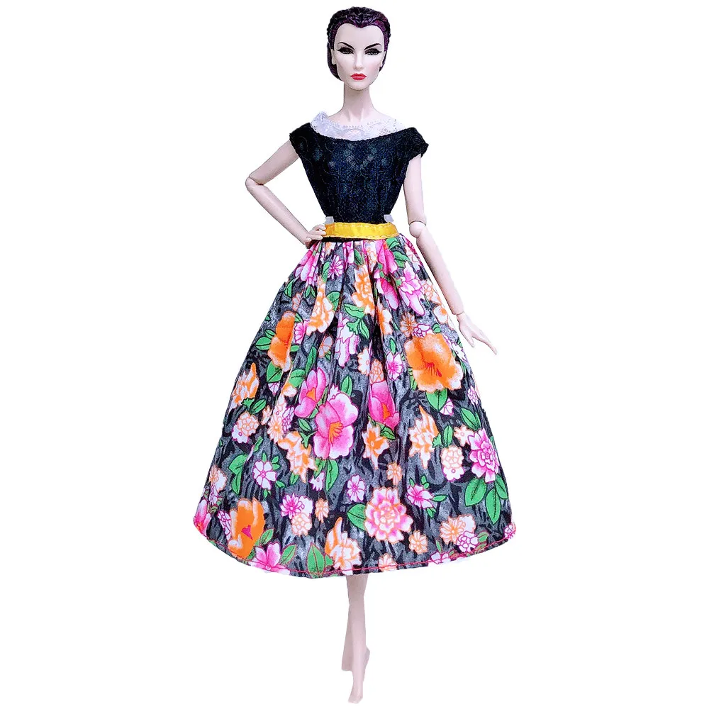 Not Include Doll E NK Mix новейшее Кукольное платье модельная юбка ручной работы вечерние модные платья для куклы Барби аксессуары игрушки подарок для девочек JJ - Цвет: Not Include Doll E
