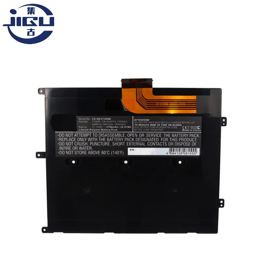 JIGU Аккумулятор для ноутбука Dell OPRW6G 0449TX 0NTG4J 0PRW6G 312 8479 PRW6G T1G6P Vostro V130 V13 V1300 V13Z|battery charger