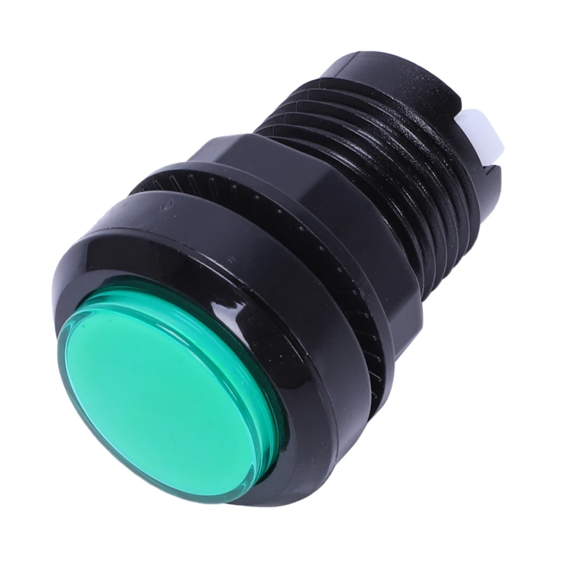 Зеленый светодиодный 24 мм диодный Круглый кнопочный w концевой переключатель для
