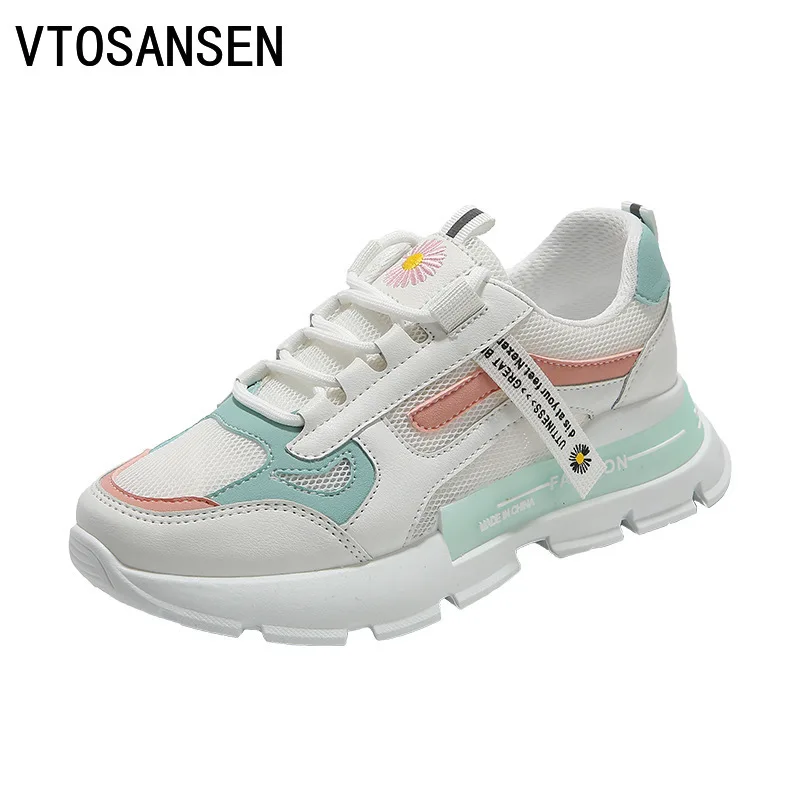 

Filas Women's Breathable Air Maxs Running Shoes Lightweight White Sneakers Size Thick-soled Sports Women's Casual Shoes 2021