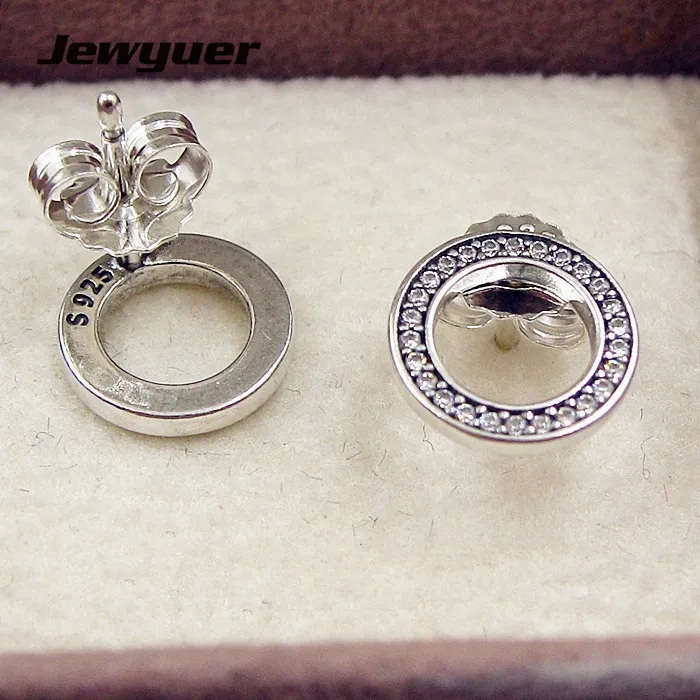 Женские серьги-гвоздики из серебра 925 пробы | Украшения и аксессуары