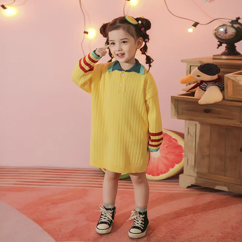 

Spring & Autumn Children Clothes Korean Style Girls Sweaters Fall Clothes for Kids Autumn Fall Girl Toddler Outfits 2-8 Years