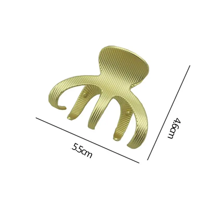 

4pcs Hair Claws Simple Large Hair Jaw Hair Accessories Hair Clamps for Girls