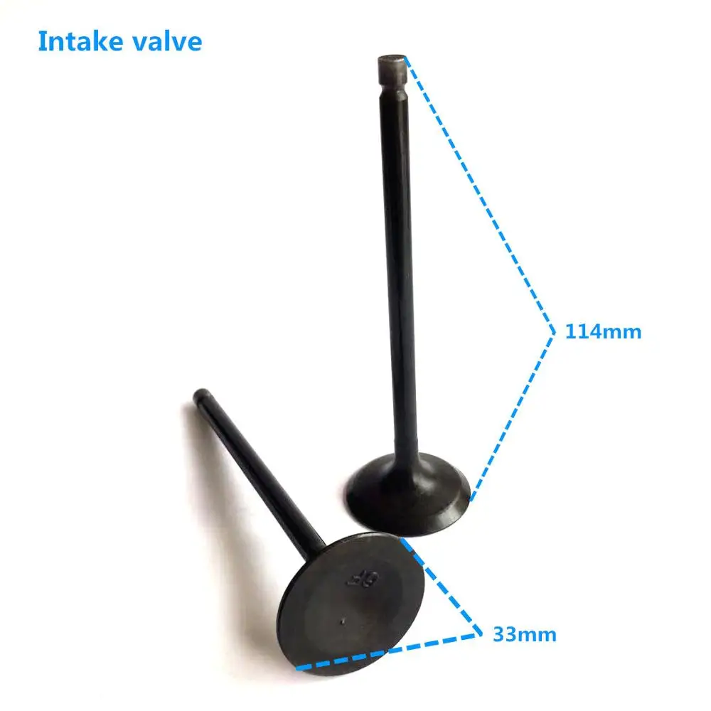 Комплект впускных клапанов и выпускных для GREAT WALL HOVER H3 H5 WINGLE 3 5 4G64 4G63 4G69 16