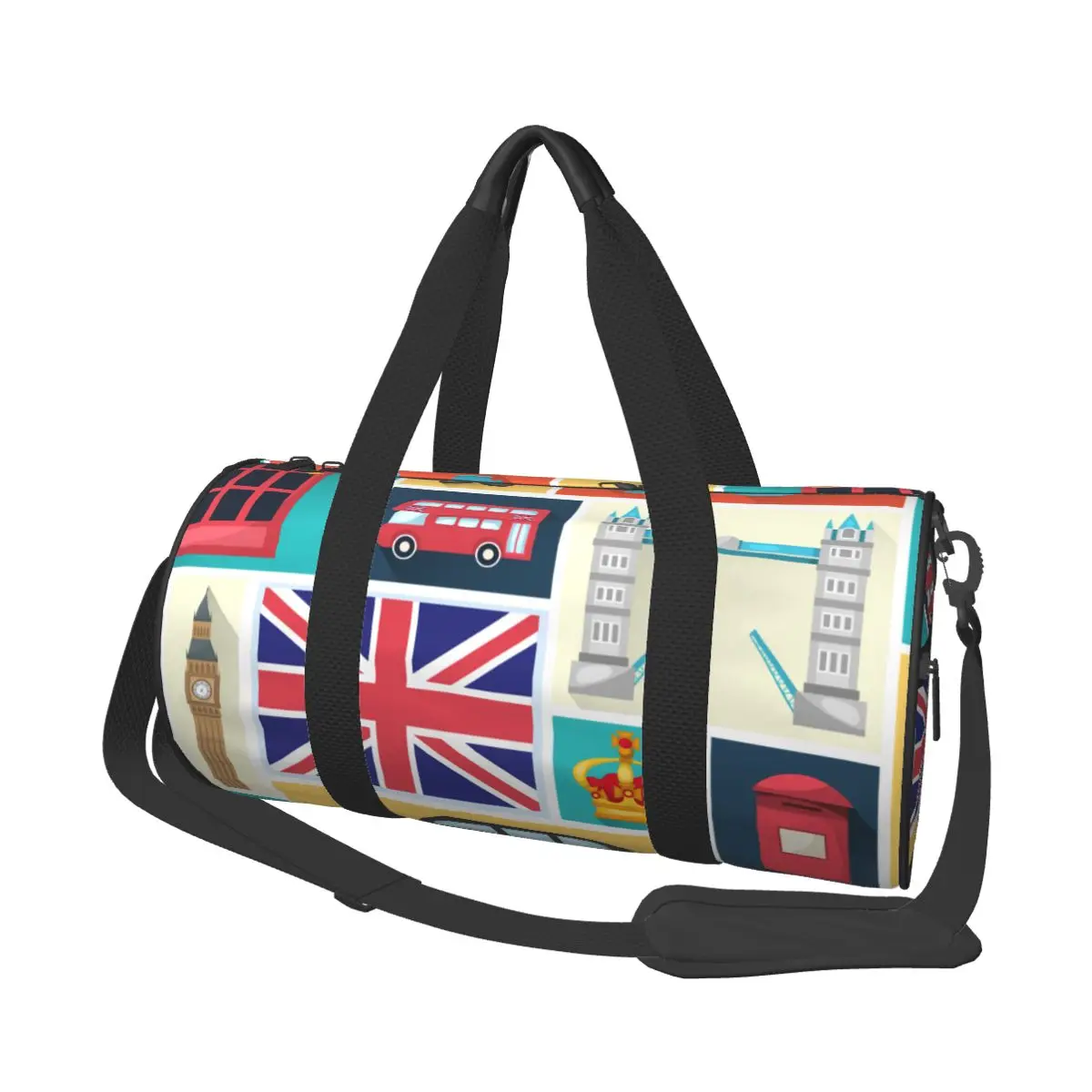 

Travel Bag London Sights City Weekend Duffle Bag Fashion Multifunctional Hand Luggage Shoulder Bag Drop shipping