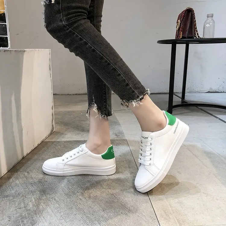 Женская Повседневная обувь 2020 г. Новая женская спортивная модная дышащая белая