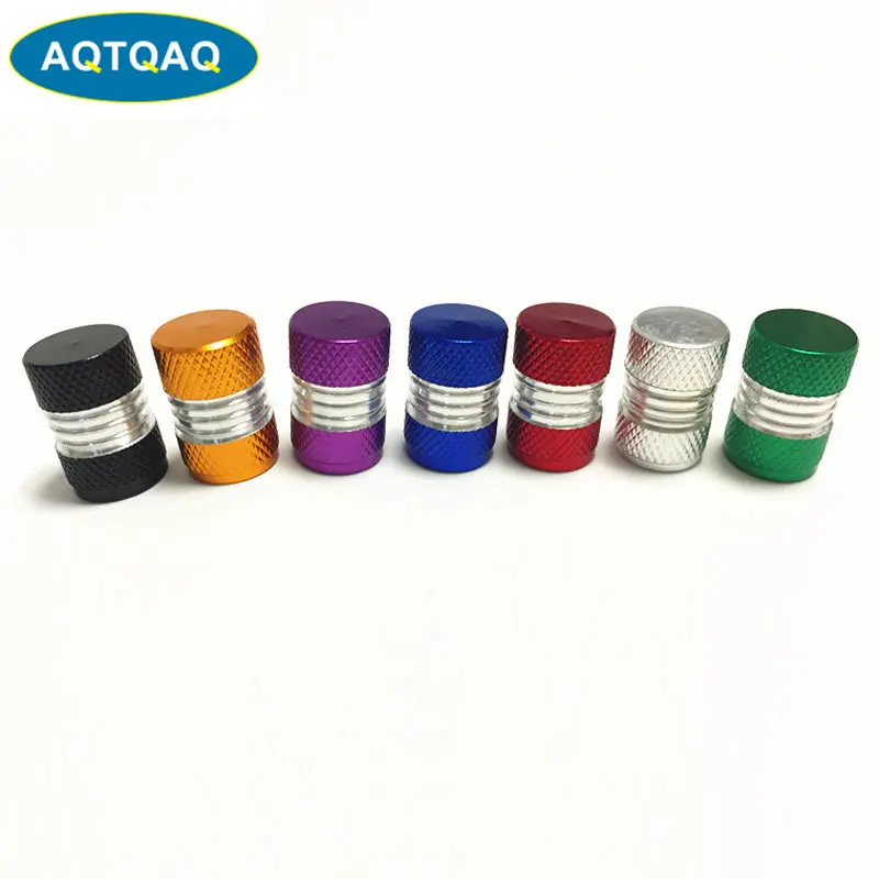 4 шт./компл. колпачки штоков клапанов пневматических колес из алюминиевого сплава