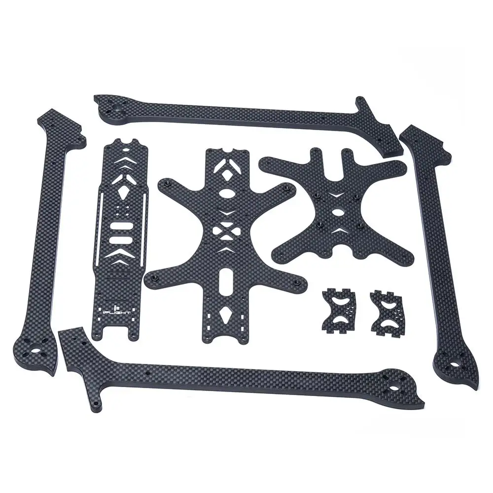 

iFlight DC10 V2 FPV Frame Replacement Part for side plates/top plate/bottom plate/middle plate/front arm/rear arm/screws pack