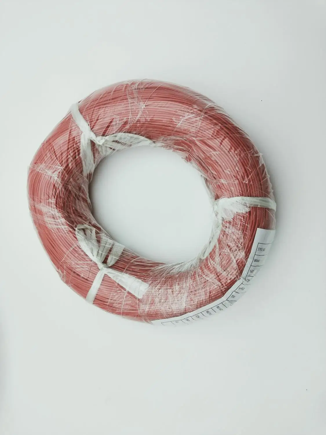 1 Катушка силиконовый провод высокого напряжения красный кабель 305 м 3 кВ