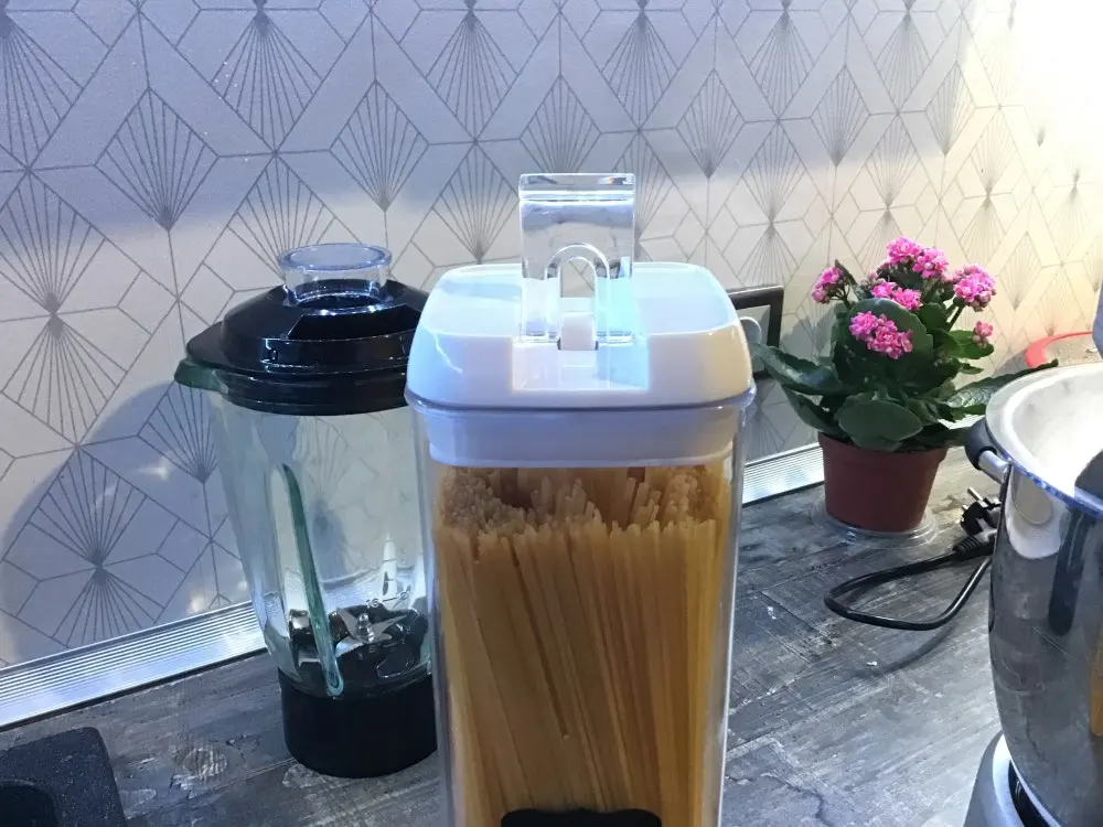 5 шт набор контейнер для хранения еды крупы пластиковый бутылка кухни бутылки