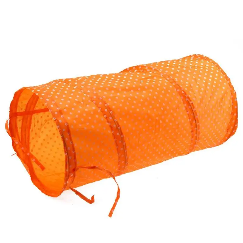 Забавный туннель для домашних животных 1 отверстие игры в тюбики мячи складные