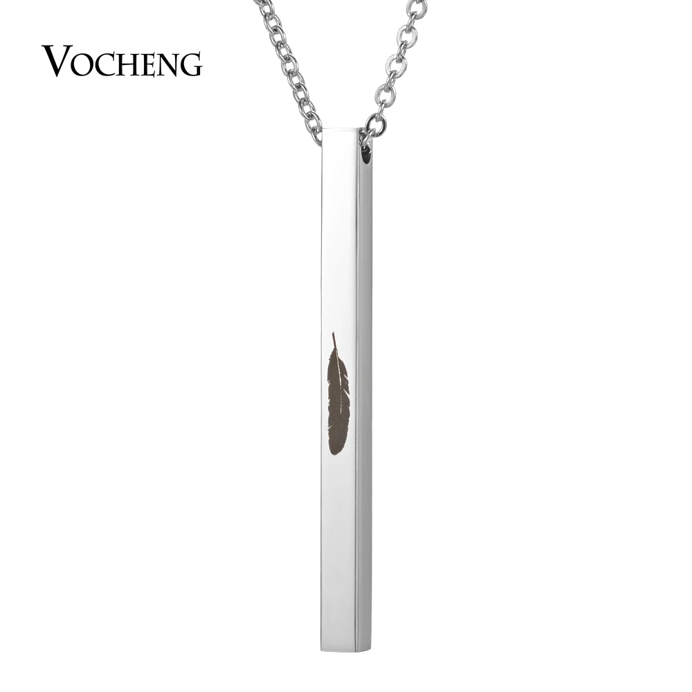 

10pcs/Lot Stainless Steel Chain Mantra Necklace Customized Engraved Pendant Hand Engrave Stamped Custom Jewelry