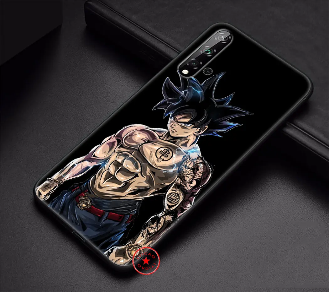 Силиконовый мягкий чехол Dragon Ball SSJ Goku для Honor View 20 8C 8X8 9 10 Lite 6A 7C 7X 7A 9X20 Pro Note |
