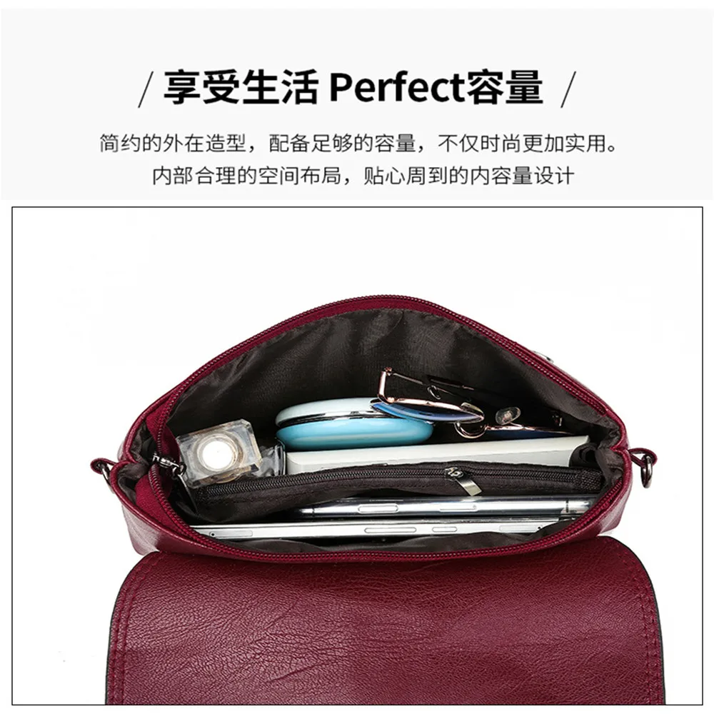 

2020 New bag in hand European and American fashion trendy ladies one-shoulder cross-body small bag versatile foreskin