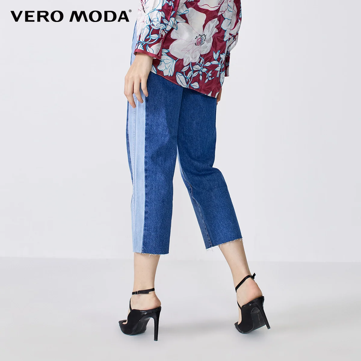 Женские джинсы из 100% хлопка с необработанным краем | Женская одежда