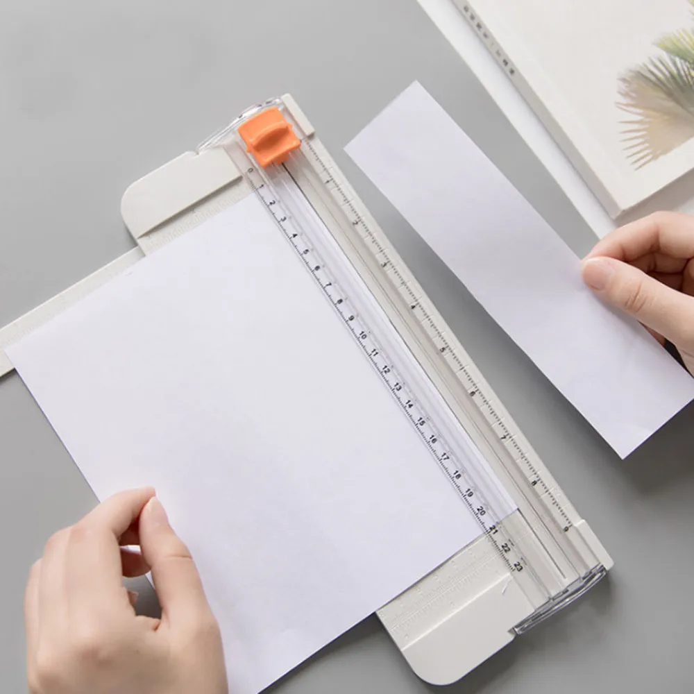 Портативный резак для бумаги фототриммеры с безопасной защитой подходит